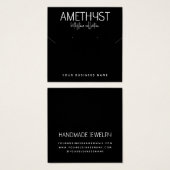 ミニマモダンリストイヤリングジュエリー表示カード (正面&裏面)