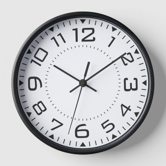 ミニマモダンリストウォールク⏳ロお洒落ック 壁時計 (正面)