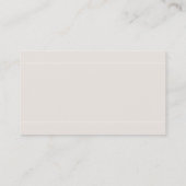 ミニマモダンリストエレガントデザインプレミアムラグジュアリー 名刺 (裏面)