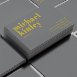 ミニマモダンリストエレガントプロフェッショナルネットワーク 名刺