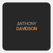 ミニマモダンリストエレガントプロフェッショナル平野 スクエアシール (正面)