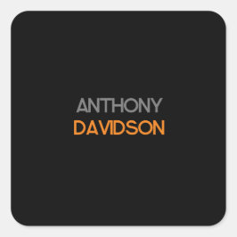 ミニマモダンリストエレガントプロフェッショナル平野 スクエアシール