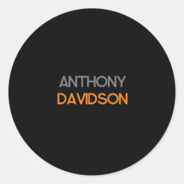 ミニマモダンリストエレガントプロフェッショナル平野 ラウンドシール