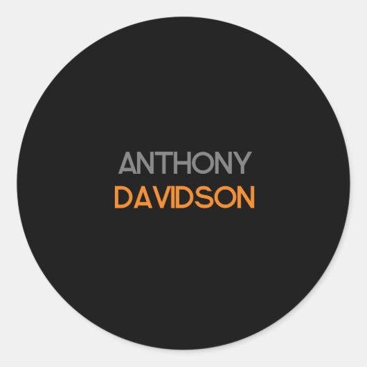 ミニマモダンリストエレガントプロフェッショナル平野 ラウンドシール (正面)