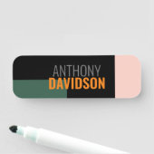 ミニマモダンリストエレガントプロフェッショナル平野 名札 (インサイチュ)