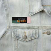 ミニマモダンリストエレガントプロフェッショナル平野 名札 (インサイチュ)