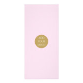 ミニマモダンリストエレガントLash Artist価格表R ラックカード (裏面)