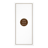 ミニマモダンリストエレガントLash Artist価格表R ラックカード (裏面)