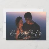 ミニマモダンリストカスタムの記念撮影カード 招待状 (正面)