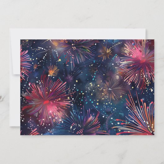 ミニマモダンリストカスタムの記念撮影カード 招待状 (裏面)