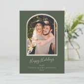 ミニマモダンリストカスタムのArchフォトグリーン シーズンカード (スタンド正面)