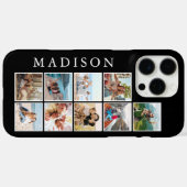 ミニマモダンリストカスタムフォトモノグラム Case-Mate iPhoneケース (裏面 (横))