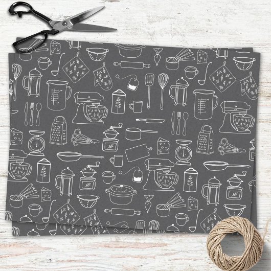 ミニマモダンリストキッチン料理器具 薄葉紙