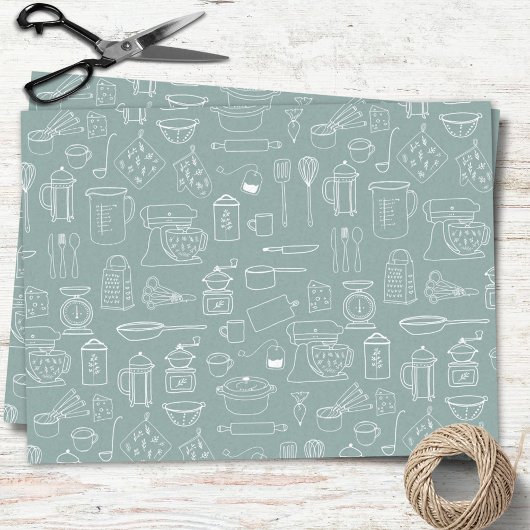 ミニマモダンリストキッチン料理器具 薄葉紙
