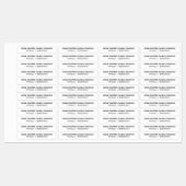 ミニマモダンリストキャンドルタンパー防止シール ラベル (シート)