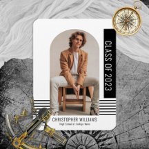 ミニマモダンリストクラス年卒業ブラック