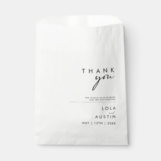 ミニマモダンリストサンキューファントバッグ フェイバーバッグ (正面)