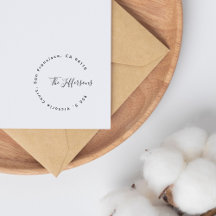 ミニマモダンリストシックファミリー差出人住所