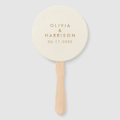 ミニマモダンリストシャンパシンプルン結婚ズ ハンドファン (裏面)