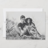 ミニマモダンリストシンプルのホリデーフォト シーズンカード (裏面)