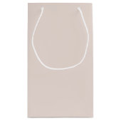 ミニマモダンリストシンプルのレイアウトタイプ スモールペーパーバッグ (裏面)