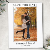 ミニマモダンリストシンプルの写真日付の保存 ポストカード