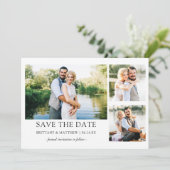 ミニマモダンリストシンプルの3フォトカップル セーブザデート (スタンド正面)