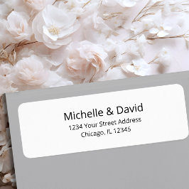 ミニマモダンリストシンプルタイポグラフィ ラベル