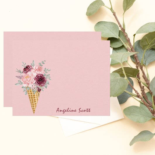 ミニマモダンリストシンプル ノートカード