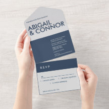 ミニマモダンリストタイポグラフィネイビーブルーグレー