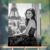 ミニマモダンリストタイポグラフィ写真ブライダルへようこそ アクリルサイン (ニュートラル)