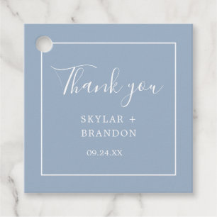 ミニマモダンリストダスティブルー フェイバータグ