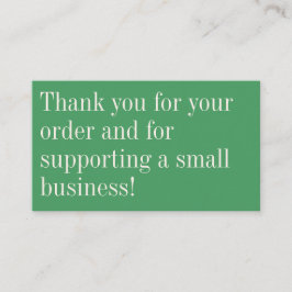 ミニマモダンリストトレンディーケリーグリーンありがとう 名刺