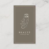 ミニマモダンリストニュートラルサロン&スパ 名刺 (正面)