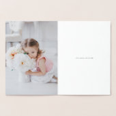 ミニマモダンリストハートパターンバレンタインデー 箔カード (内部)