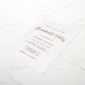 ミニマモダンリストバチェロレッテ 箔招待状 (回転した状態)