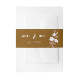 ミニマモダンリストパンパスグラスブーケ結婚ス 招待状ベリーバンド