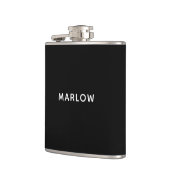 ミニマモダンリストパーソナライズされたギフト男性へフラスコ フラスク (左)