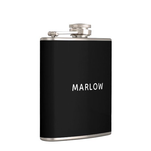 ミニマモダンリストパーソナライズされたギフト男性へフラスコ フラスク (右)