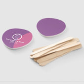 ミニマモダンリストパーソナライズされたブランドスワッグ ハンドファン (組立なし)