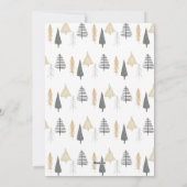 ミニマモダンリストパーティの招待状 シーズンカード (裏面)