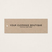 ミニマモダンリストビジネスクラフト衣料つるラベル (正面)
