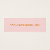 ミニマモダンリストビジネスラベル衣料つるラベル (裏面)