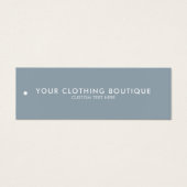 ミニマモダンリストビジネスラベル衣料つるラベル (正面)