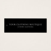 ミニマモダンリストビジネス服ラベルつるラベル (正面)