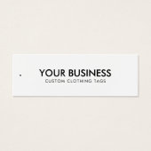 ミニマモダンリストビジネス服ラベルつるラベル (正面)