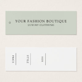 ミニマモダンリストビジネス服ラベルつるラベル