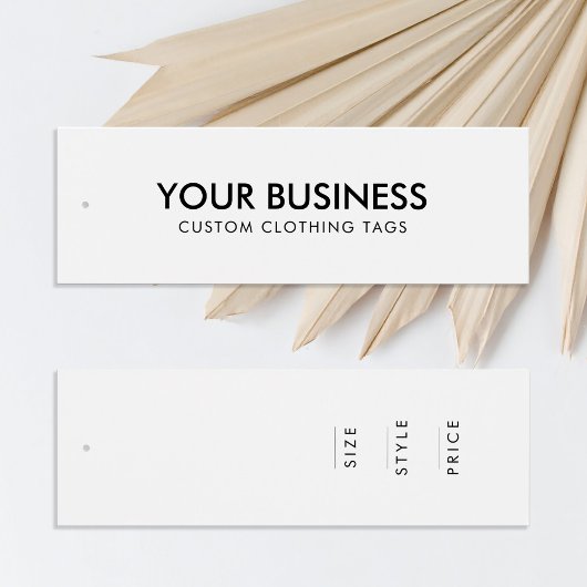 ミニマモダンリストビジネス服ラベルつるラベル
