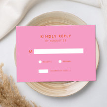 ミニマモダンリストピンクオ結婚レンジズ