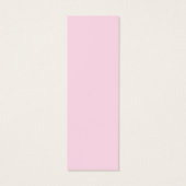 ミニマモダンリストピンクビジネスつるラベル (裏面)